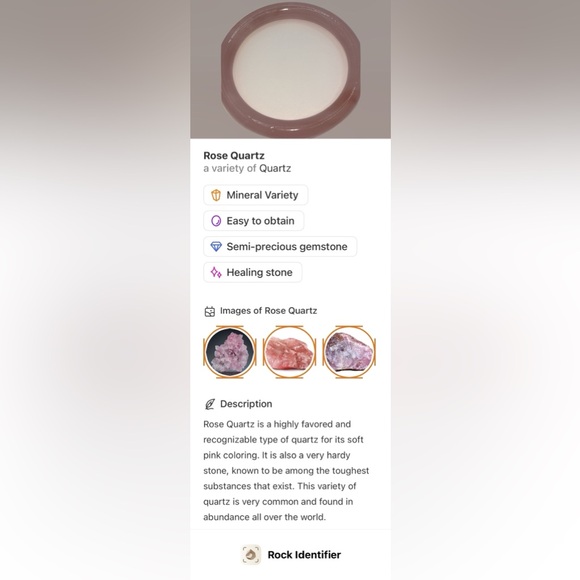 Gemstone Bracelet Rose Quartz - Picture 6 of 6